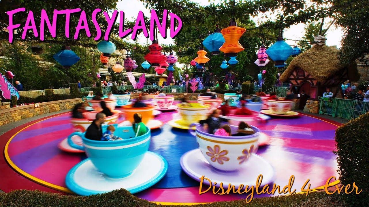 Tour of Fantasyland in Disneyland