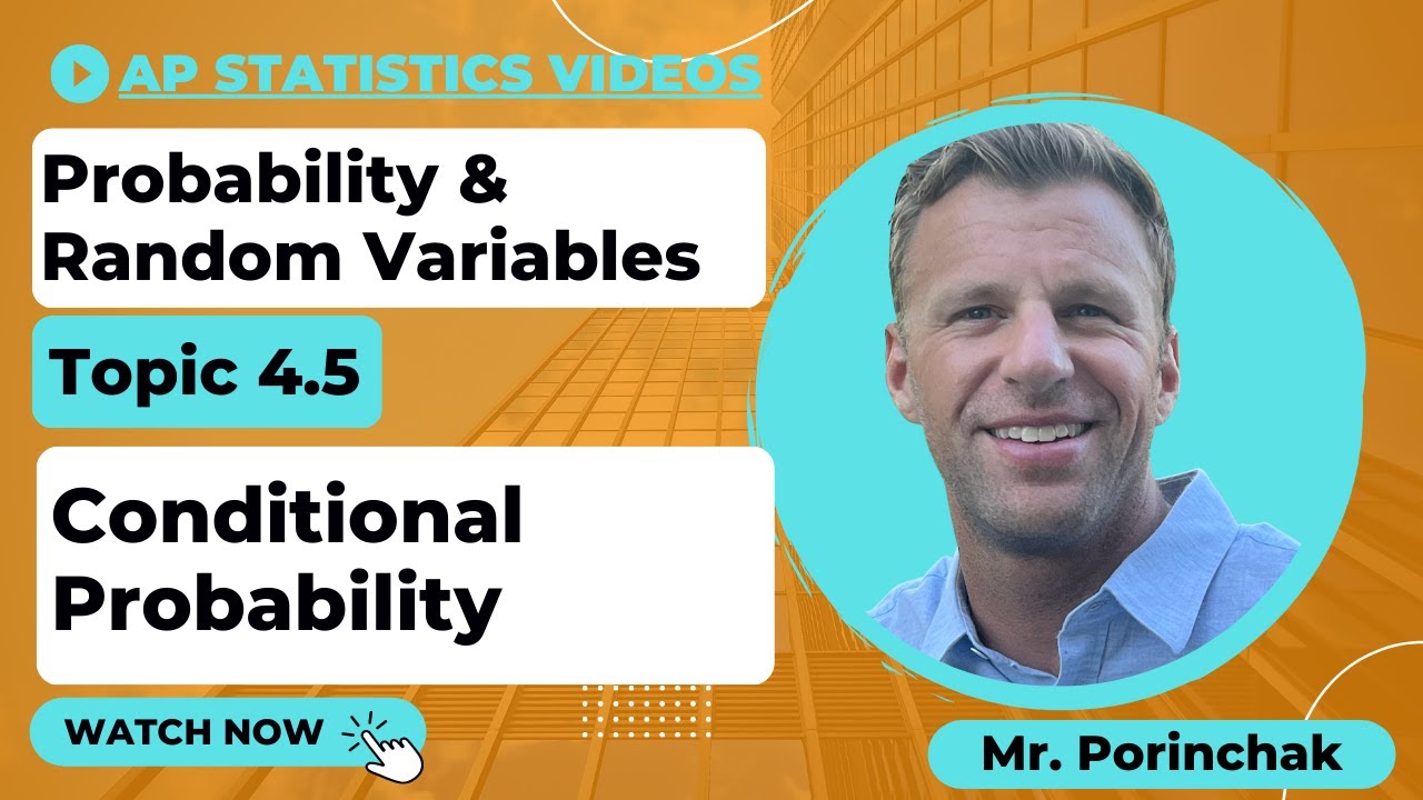 AP Statistics: Topic 4.5 Conditional Probability
