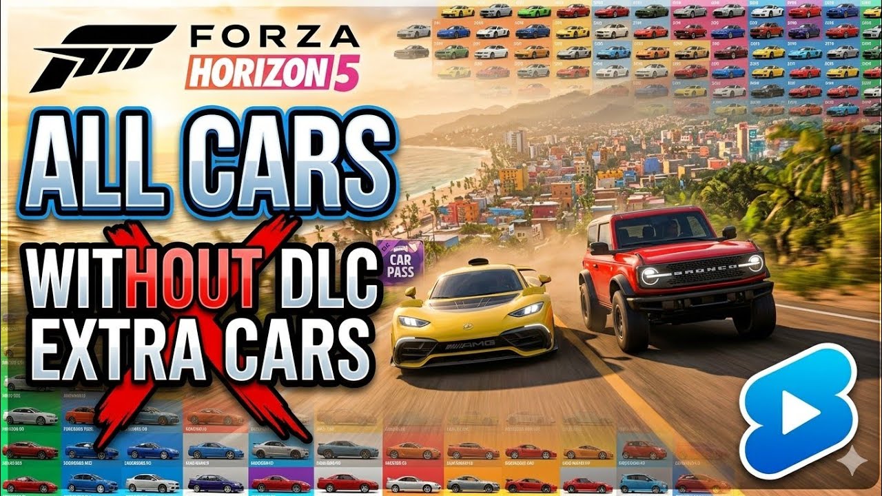 Все автомобили Forza Horizon 5 без DLC