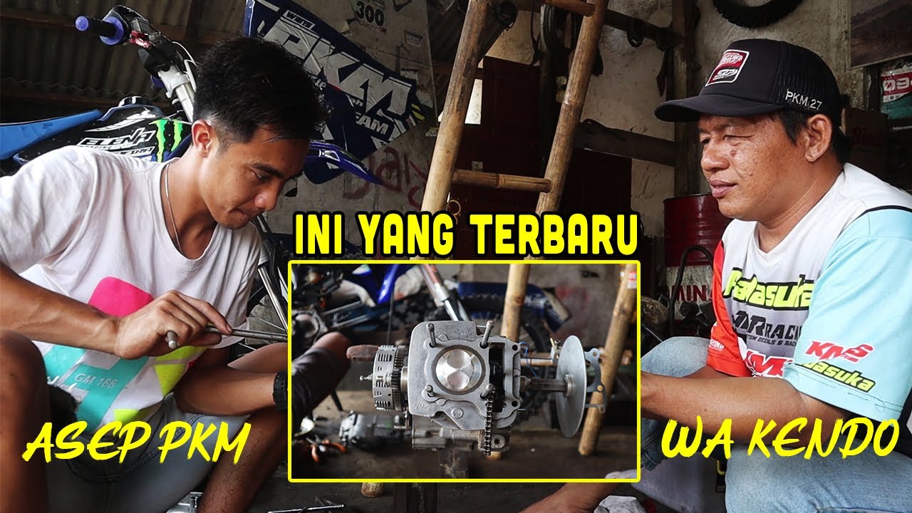 Ada yang Baru SUPER JENONG di Riset Terbaru Bebek Modif 130cc.. Seni UKIR buat Kecepatan !!