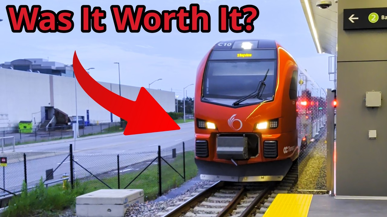 Ottawa's O-Train Looks Great... Until You Ride It