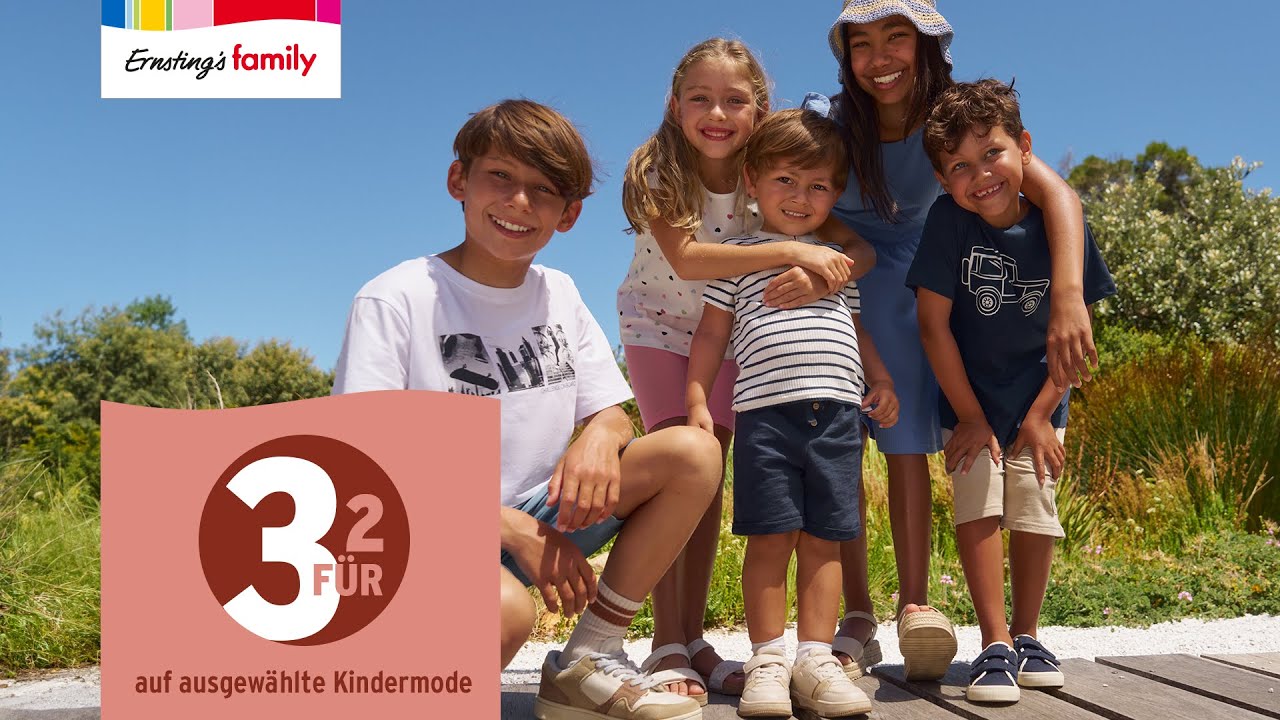 3für2 | Ernsting's family | Kinder- und Damenmode
