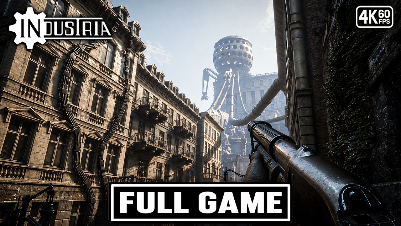INDUSTRIA Gameplay Walkthrough FULL GAME [4K 60FPS] - No Commentary