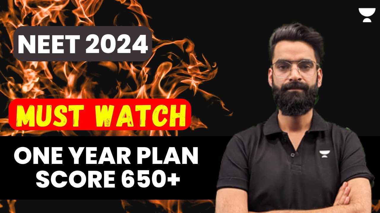NEET 2024 | One Year Plan | Score 650+ | Wassim Bhat
