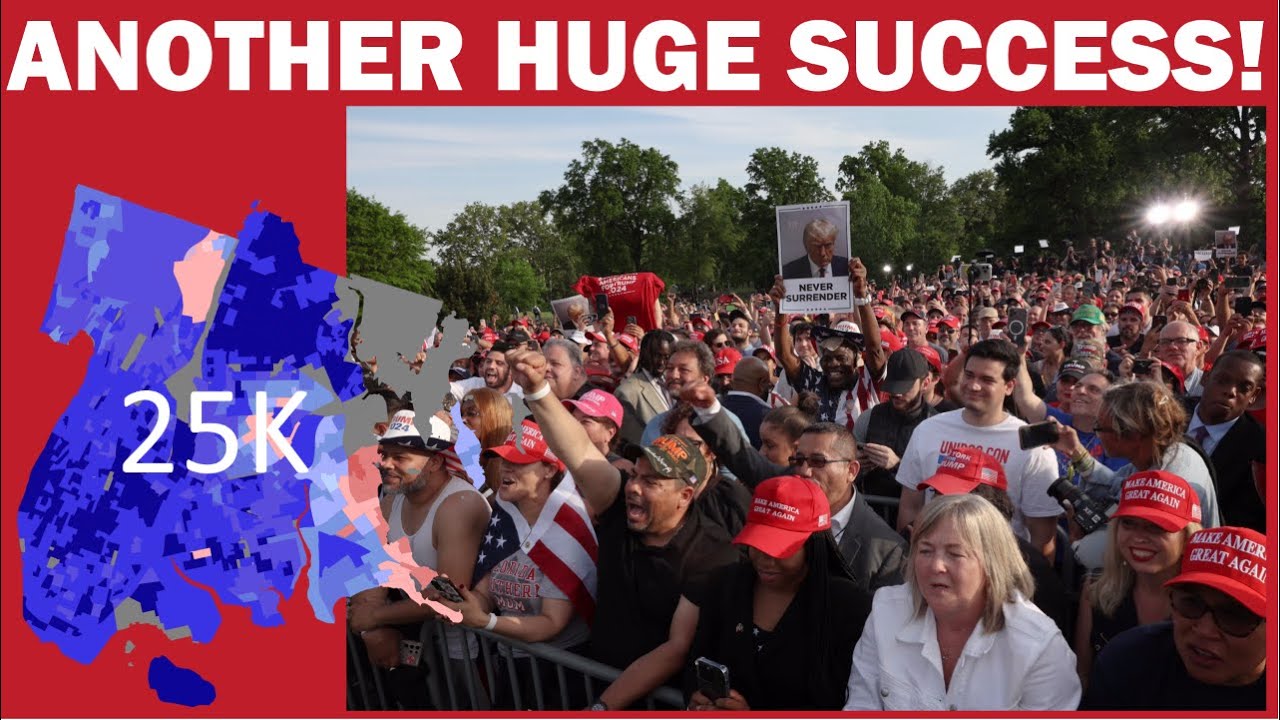 ANOTHER HUGE SUCCESS! | Trump RALLIES THOUSANDS in Deep Blue Bronx as Media CRIES Hate & Bigotry!