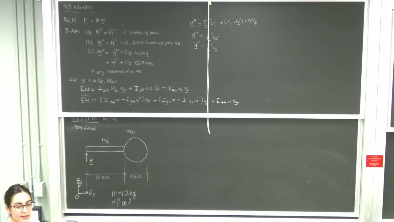 Lecture 14 - BoAM about the center of mass