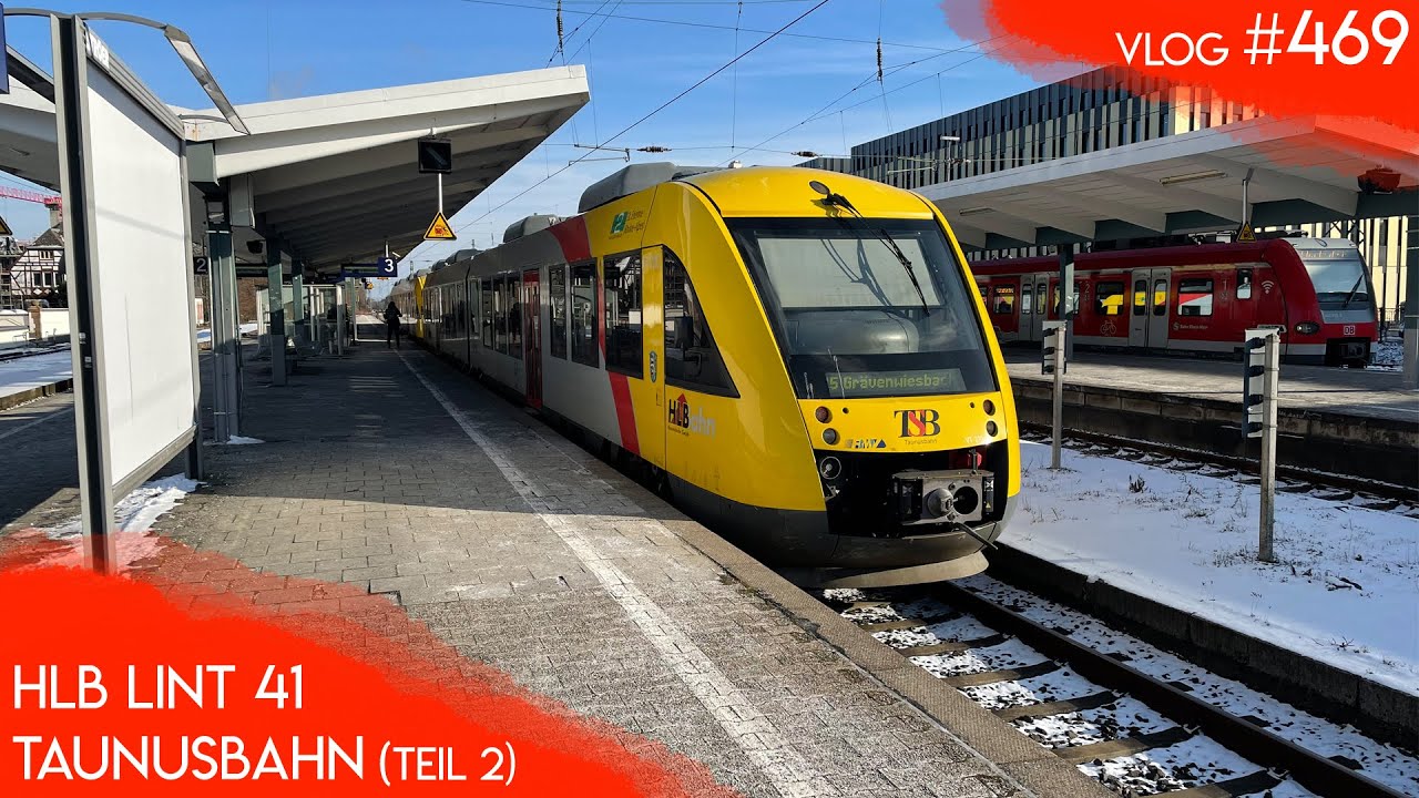 Im Lint auf der Taunusbahn | TripReport (1. Klasse) | Vlog 469