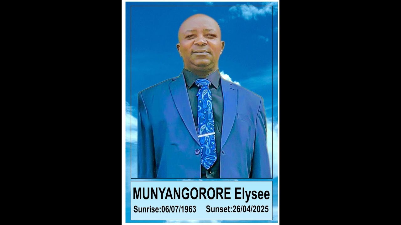 Umugoroba wo gusezera Umubyeyi wacu MUNYANGORORE Élisée