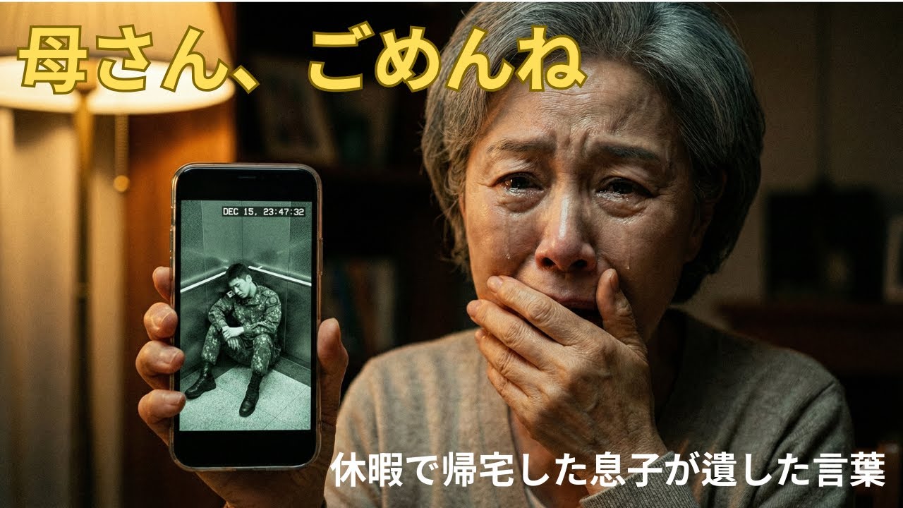 「母さん、助けて…」 言えなかった一言。亡くなった息子のCCTVに映っていた「最後の迷い」に涙が止まらない