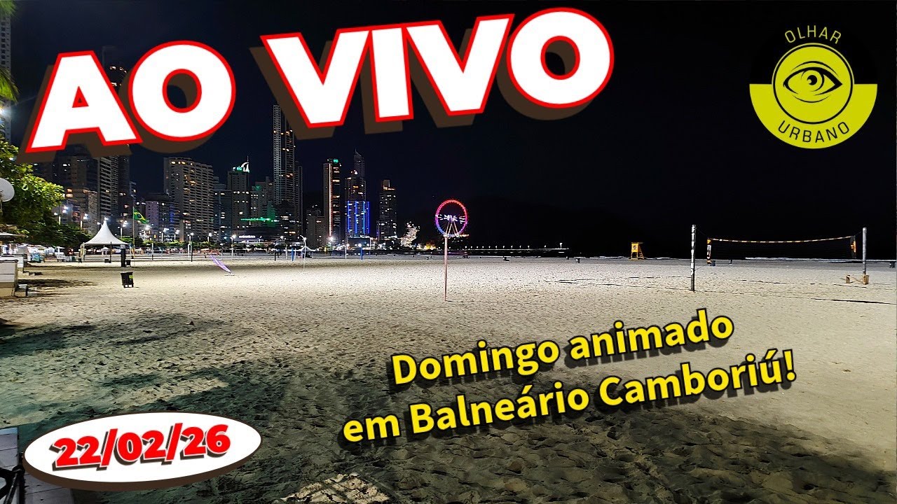 Último Dia da Alta Temporada, Noite de Domingo Ao Vivo em Balneário Camboriú - 22/02/26