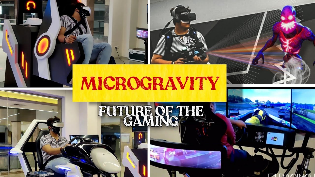 FUTURE OF VIRTUAL REALITY GAMING IN INDIA | MICROGRAVITY | FIRST TIME IN INDIA 🇮🇳