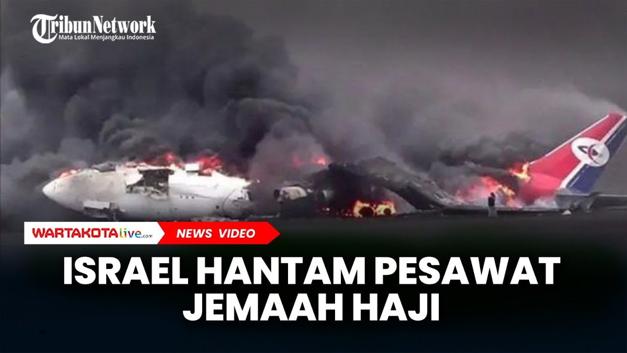 Detik detik Rudal Israel Serang Pesawat Jamaah Haji
