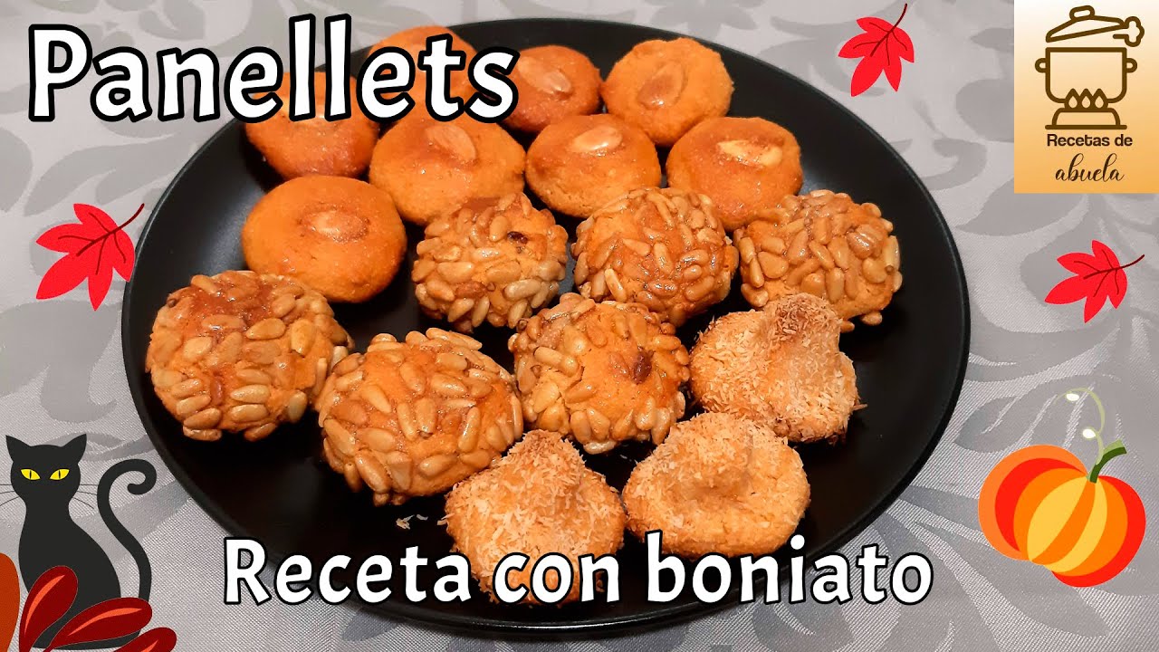 Receta de panellets de boniato tradicionales en Mambo. Truco para que queden bien!!!