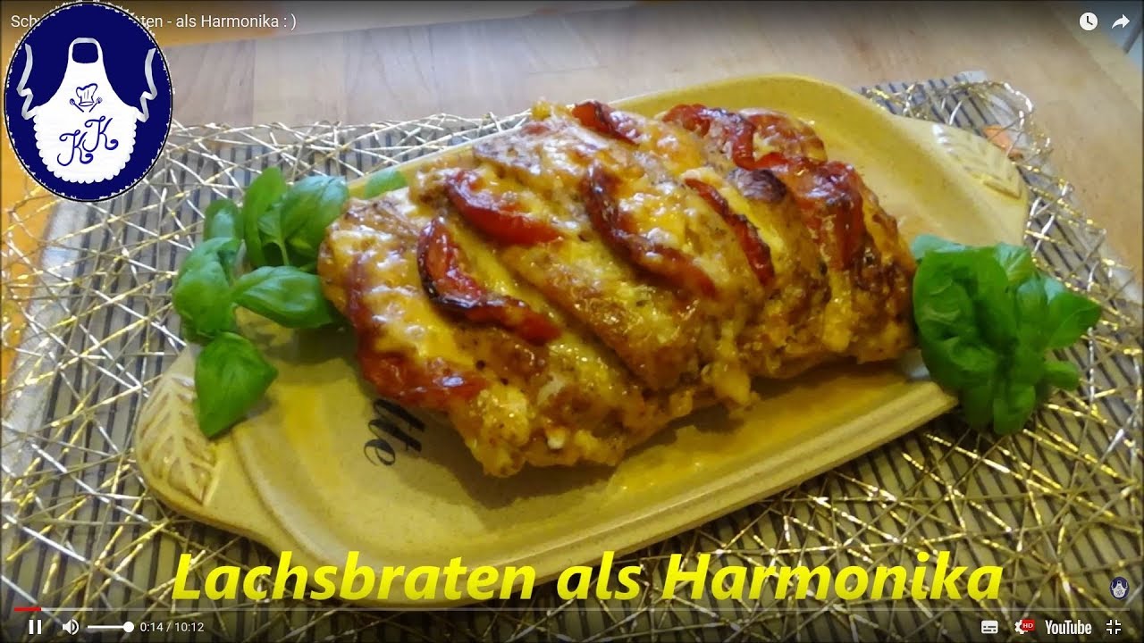 Schweinelachsbraten - als Harmonika : )