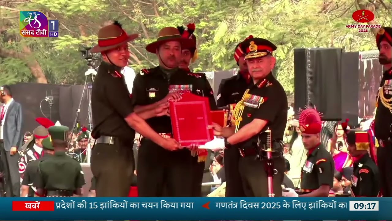Indian 77th Army Day 2025 Parade | 15 January 2025