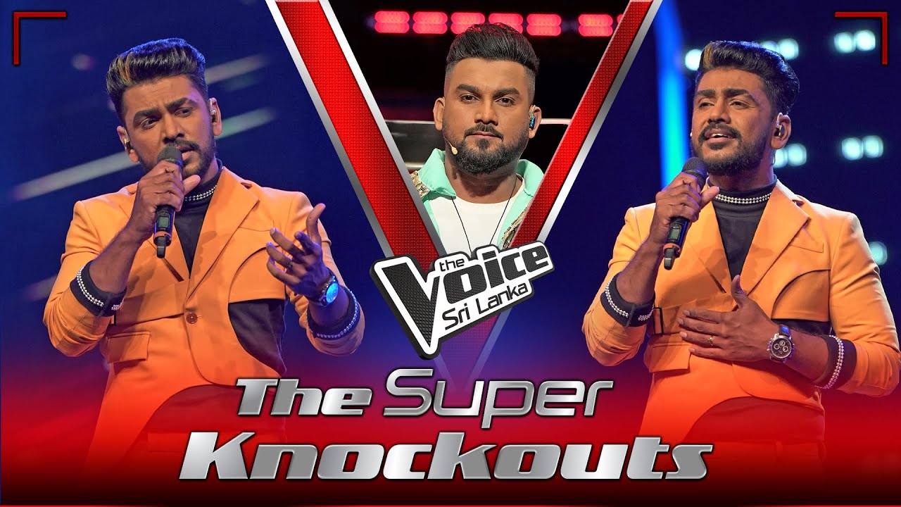 Eranga Withanage | Hiru Maki Yai (හිරු මැකී යයි) | The Super Knockouts | The Voice Sri Lanka