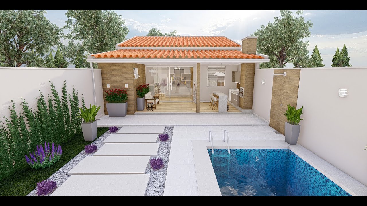 CASA EDICULA  PEQUENA SIMPLES  │1 QUARTO │ 8x6 │48M² │ TERRENO 8X20