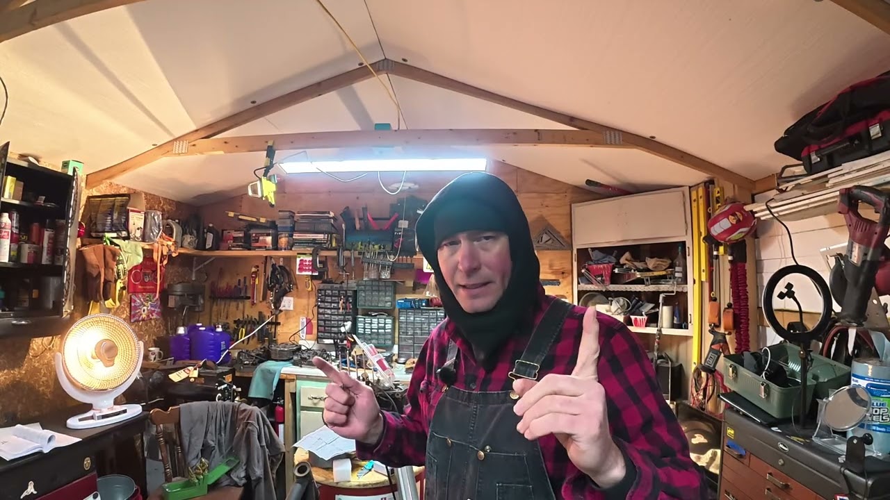 Harbor Freight Garage Light Install