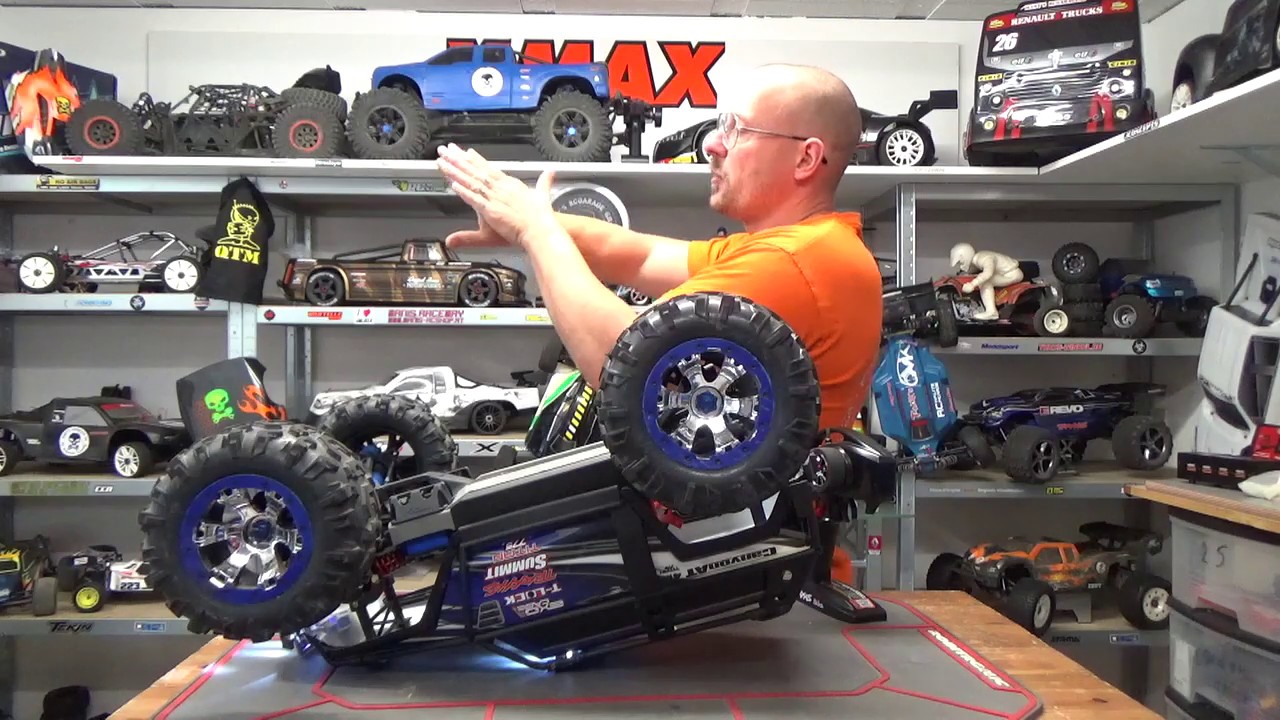 UNBOXING TRAXXAS SUMMIT A VENDRE