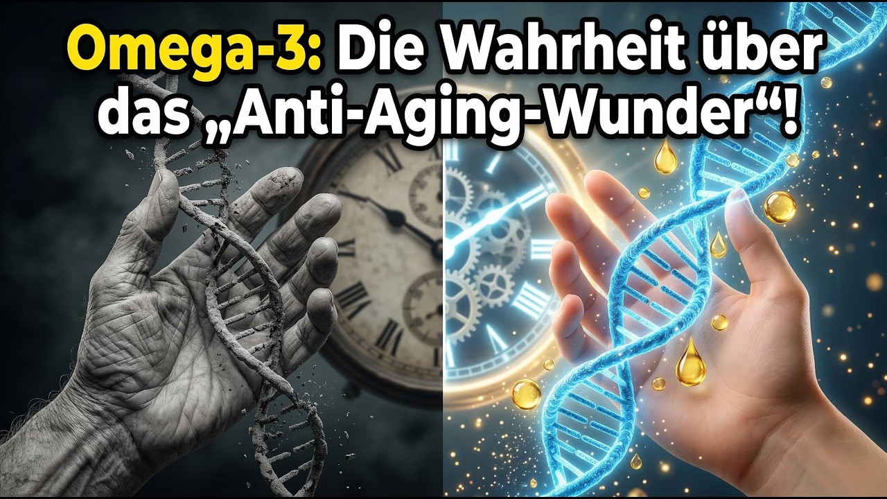 Omega-3: Die Wahrheit über das „Anti-Aging-Wunder“!