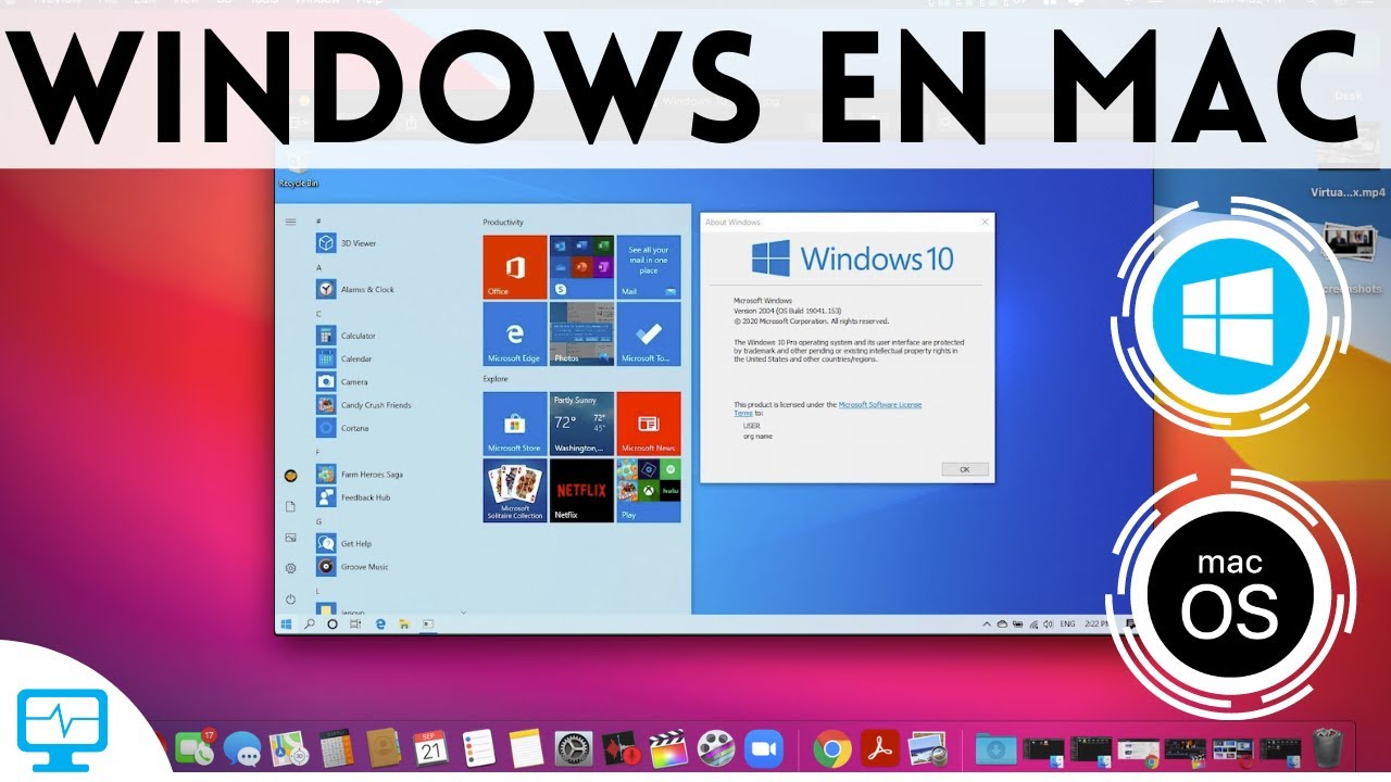 Como instalar y tener Windows en tu Mac | Sin Reiniciar | VirtualBox |Conectar USB | Imprimir