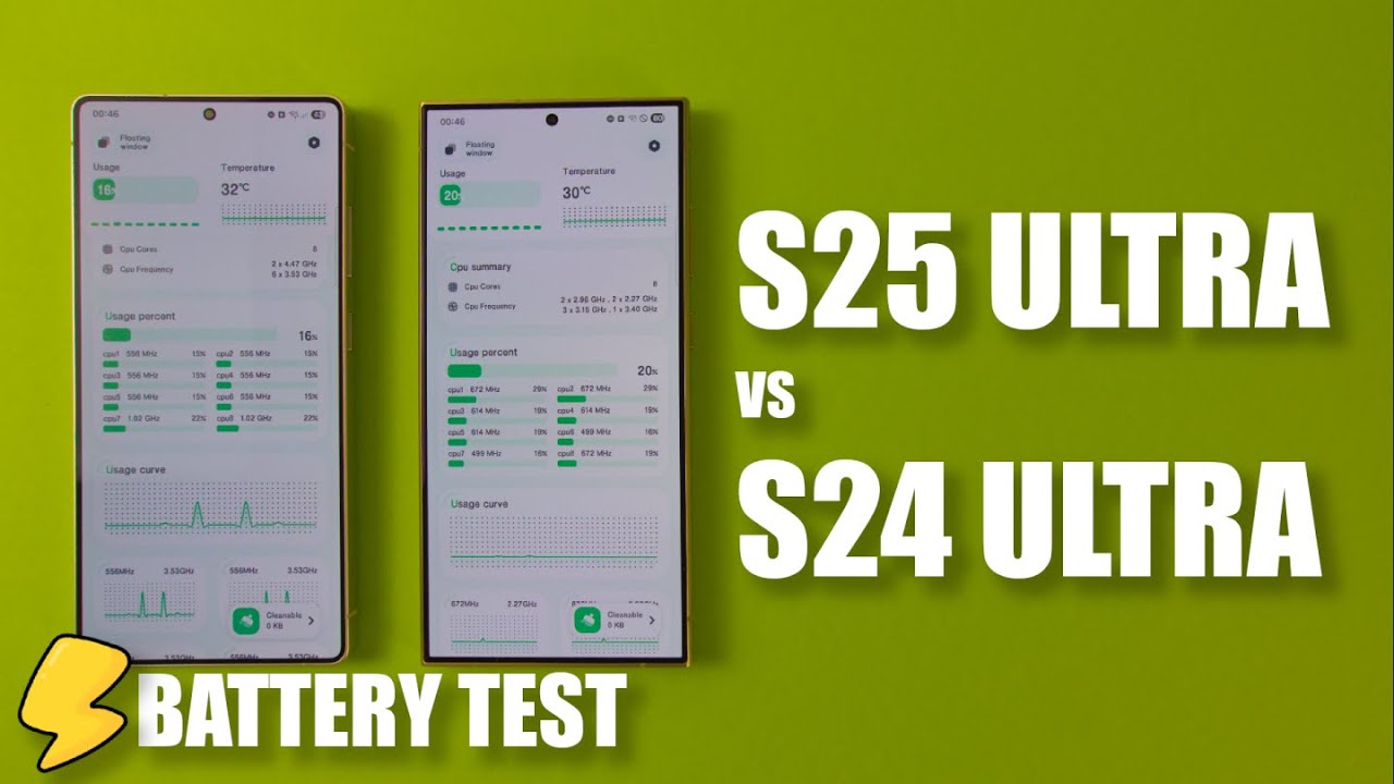 S25 Ultra vs S24 Ultra Battery Test | Just WOW! (Snapdragon 8 Gen 3 vs Snapdragon 8 Elite)