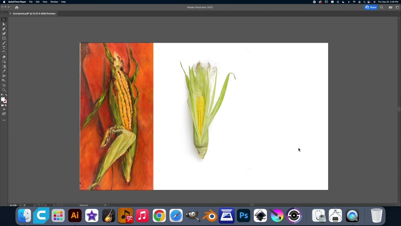 How to Set Up Paintings in Illustrator to Print on Poster Printer