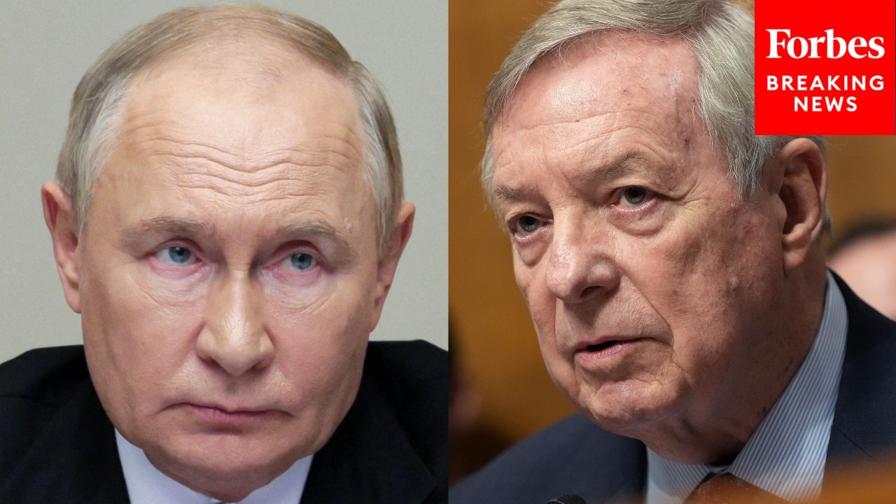 'Putin Only Responds To Strength': Dick Durbin Calls For Senate To Pass Russia Sanctions Bill