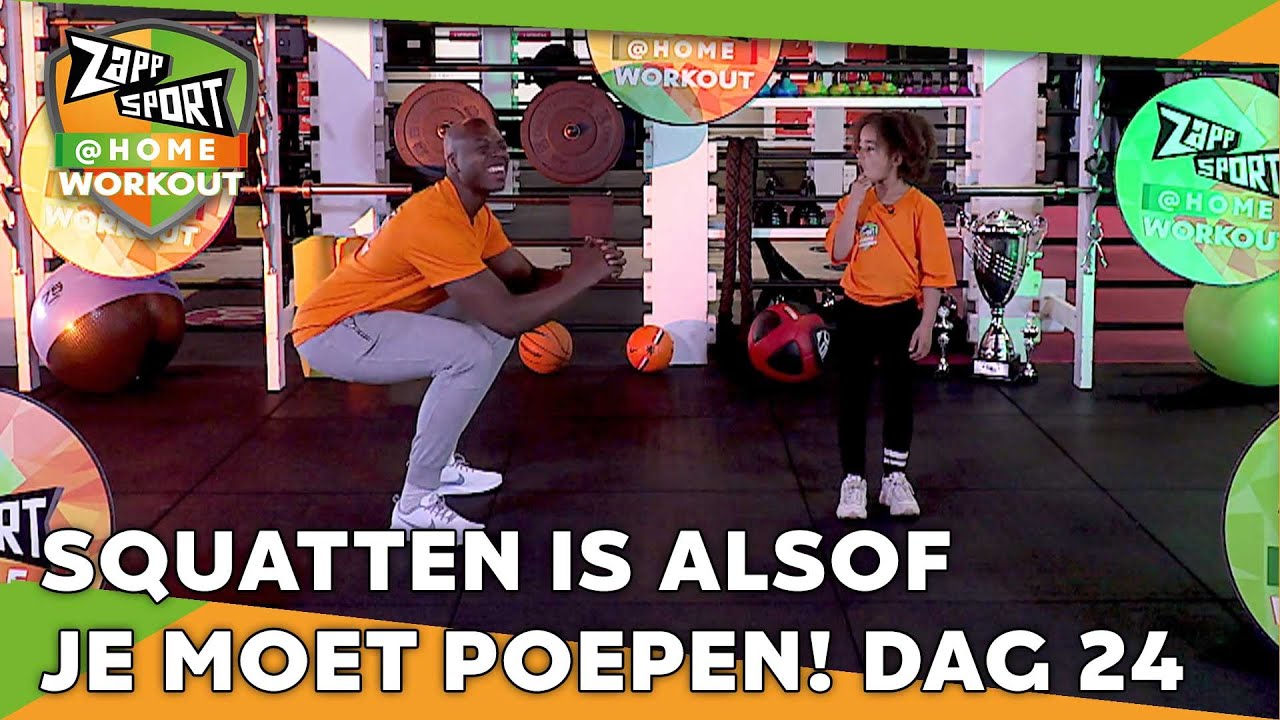 DAG 24 | ZAPPSPORT@HOME WORKOUT MET STEVEN BRUNSWIJK | ZAPPSPORT