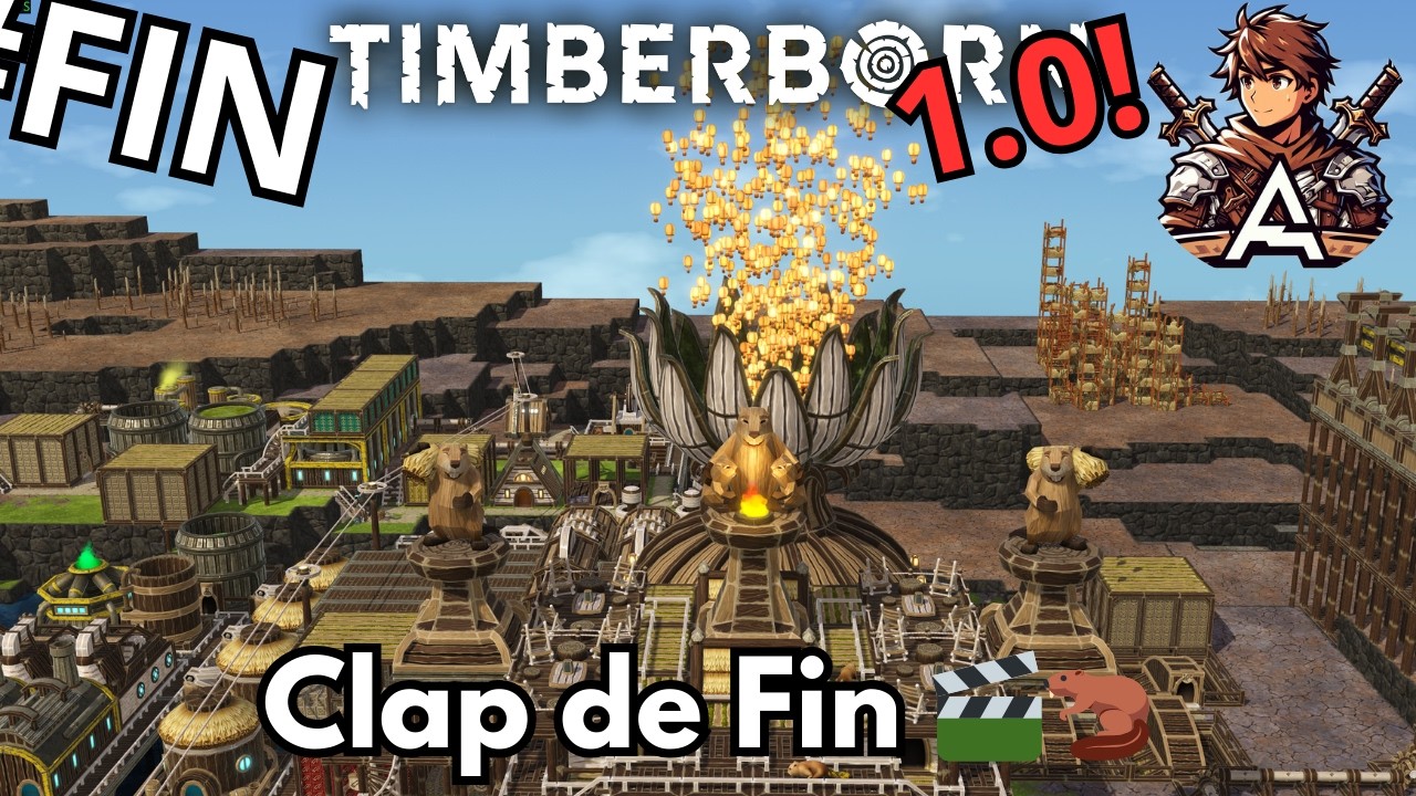 Timberborn FR FIN – Une Colonie au Sommet, Clap de Fin 🏗️✨
