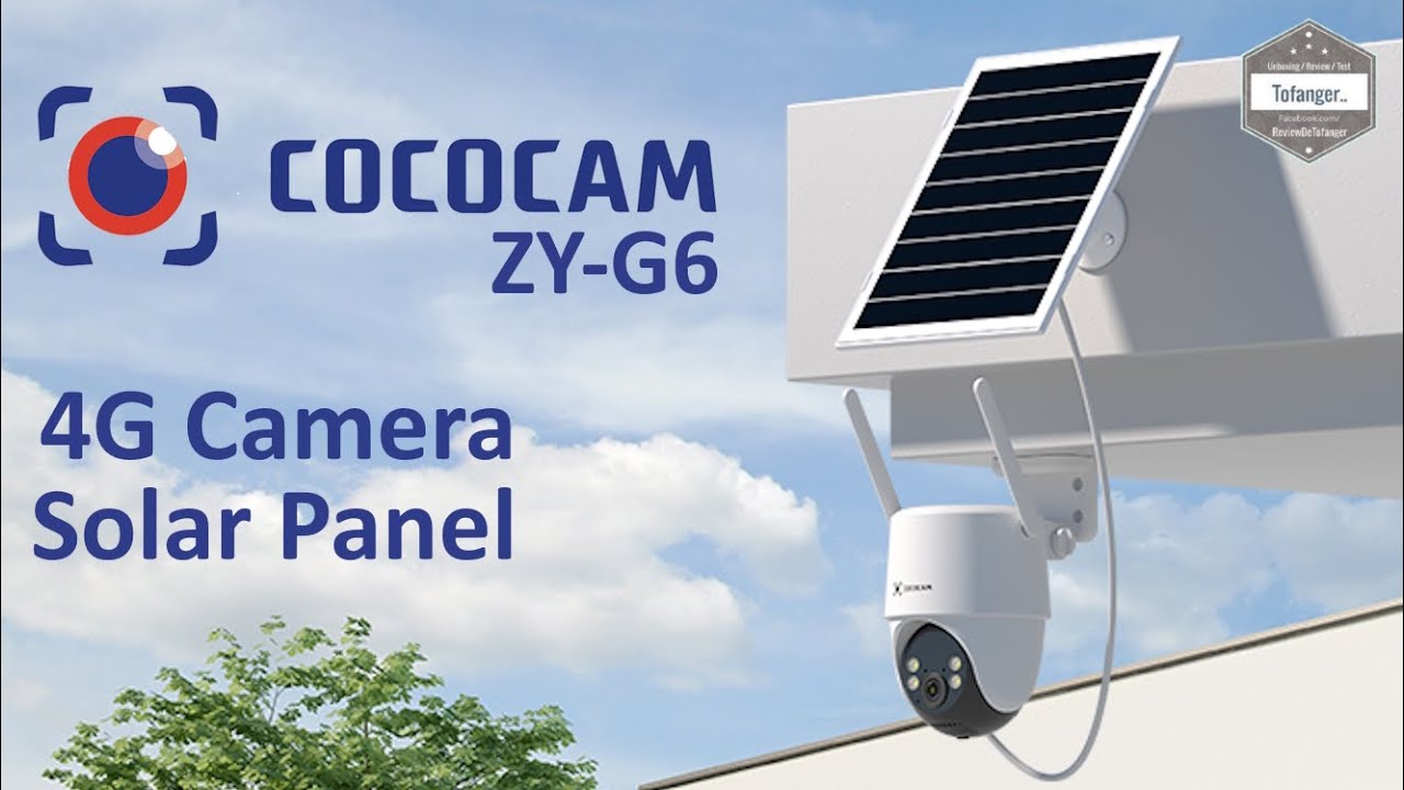Камера Cococam 4G - Приложение Cococam - Камера Solar 4G 2K - Cococam ZY-G6 - Распаковка