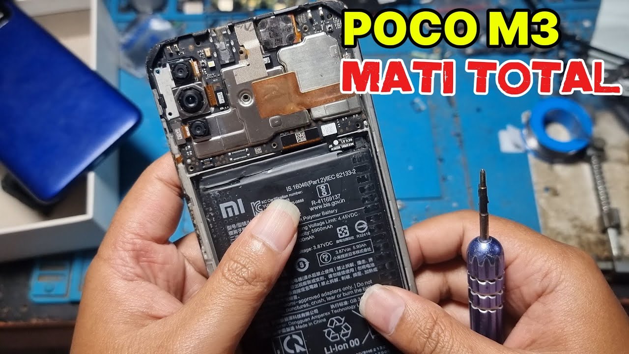 SERVICE XIAOMI POCO M3 MATI TOTAL | HP INI TIBA TIBA MATI SAAT DI PAKAI