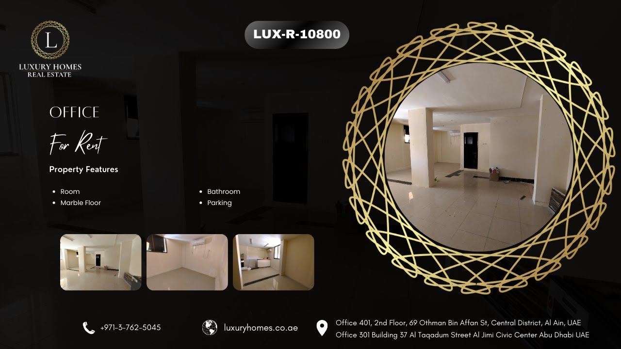 OPEN SPACE | PRIME LOCATION | REASONABLE PRICING LUX-R-10800