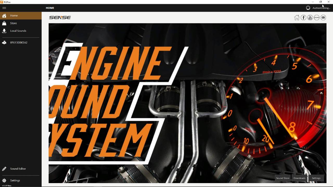 Sense Ess-One Installing a engine sound PC.