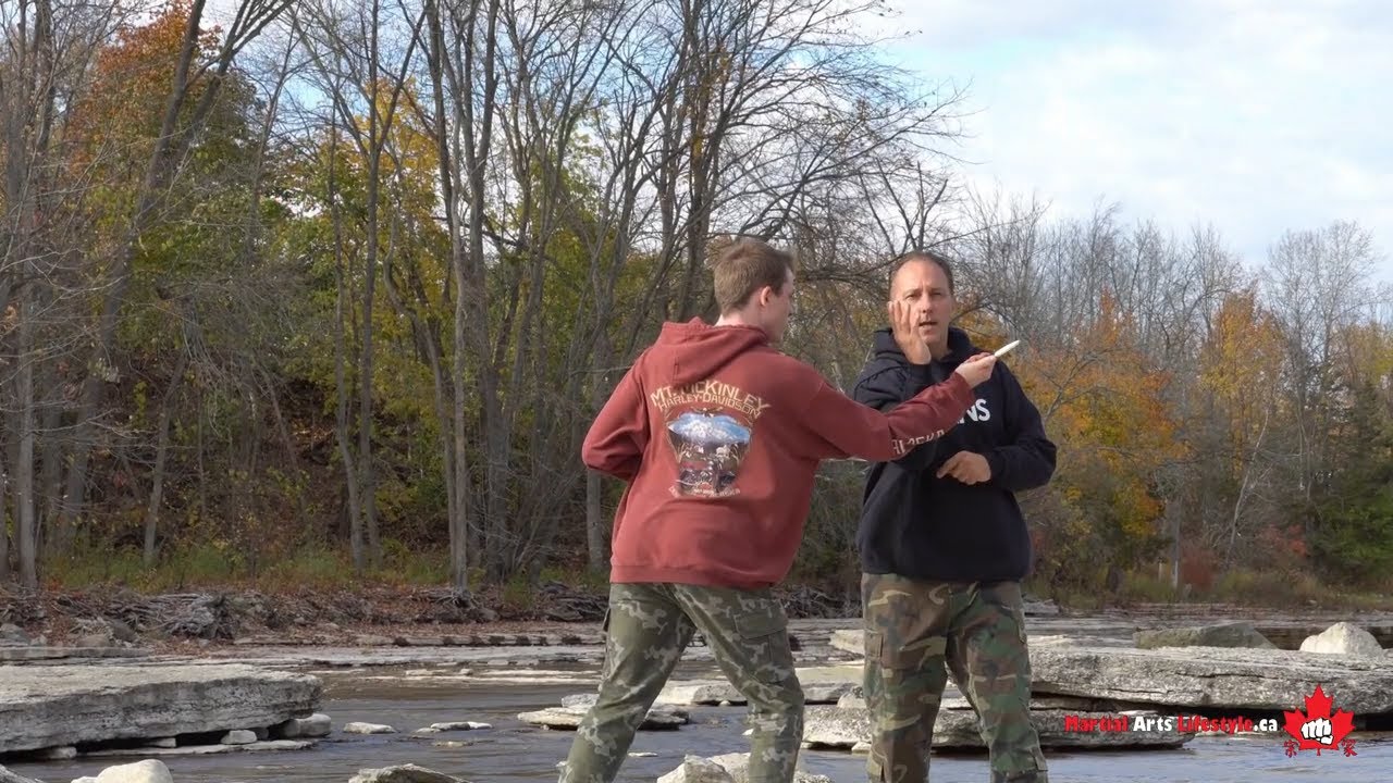 Knife Defence Drill
