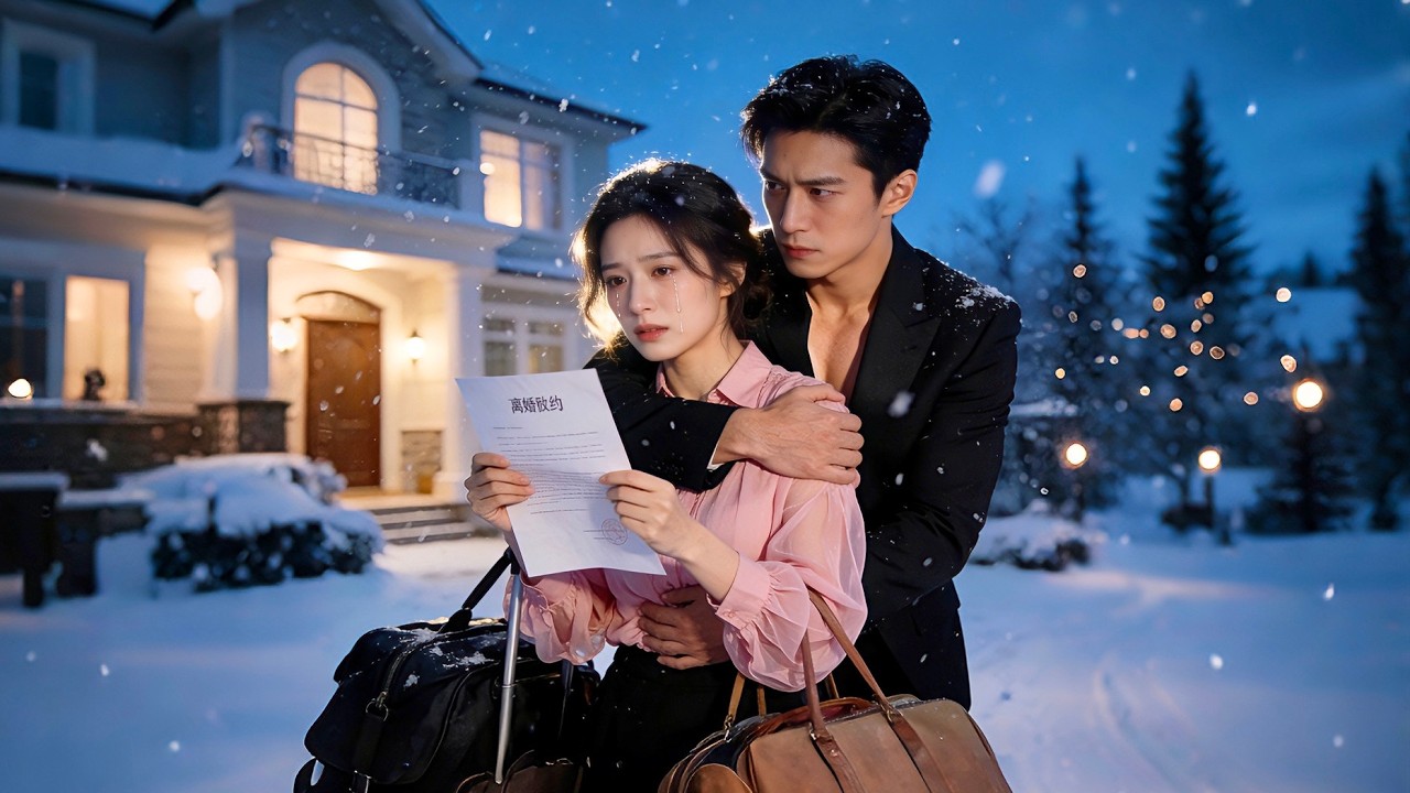 結婚七年，她為丈夫放棄億萬家產，他卻嫌她窮酸與秘書當眾調情！心碎後她扔下離婚協議，被四個大佬哥哥接回豪門恢復千金身份，前夫哭著求復合！#短劇 #追妻火葬場