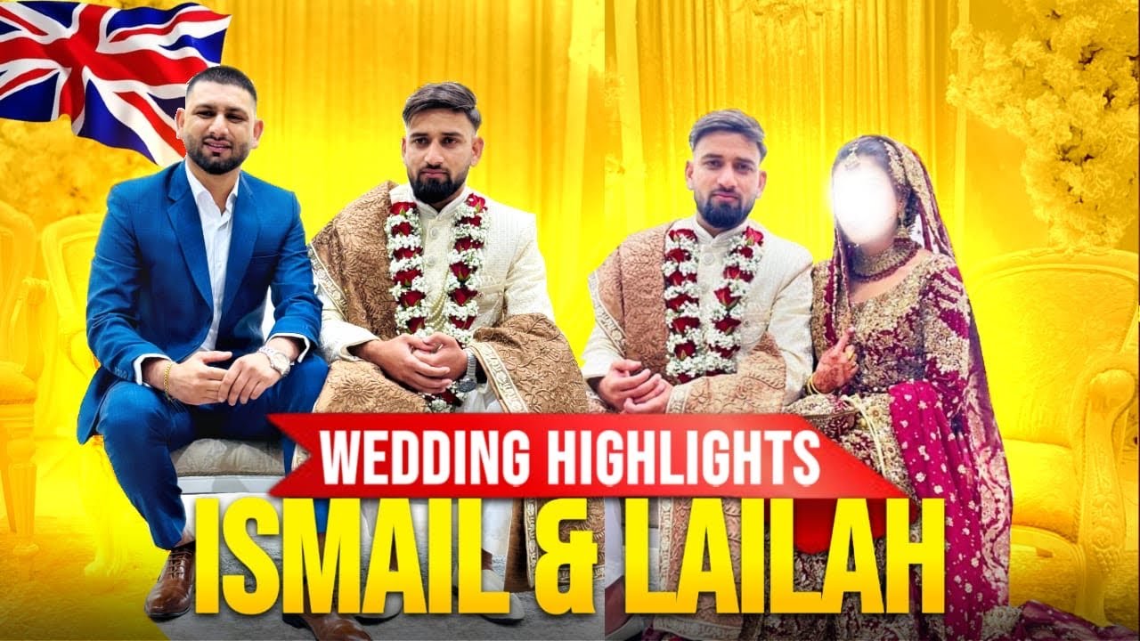Lailah’s & Ismail // PAKISTANI 🇵🇰 WEDDING HIGHLIGHTS IN UK 🇬🇧