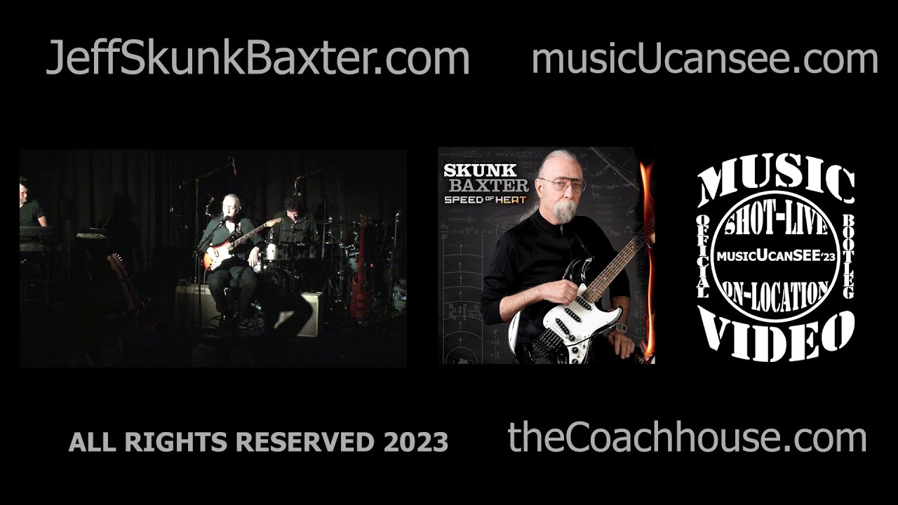 Skunk Baxter & CJ Vanston - Ladies From Hell - LIVE @ the Coachhouse Concert Hall - musicUcansee.com