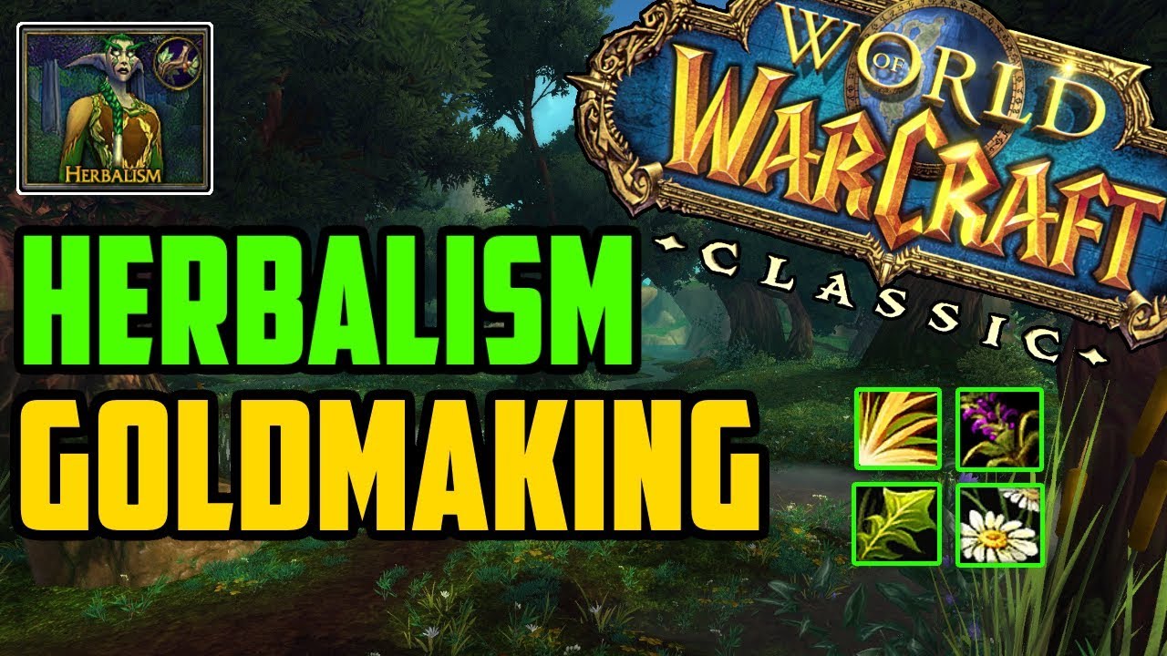 How to Make Gold with Herbalism in Classic WoW