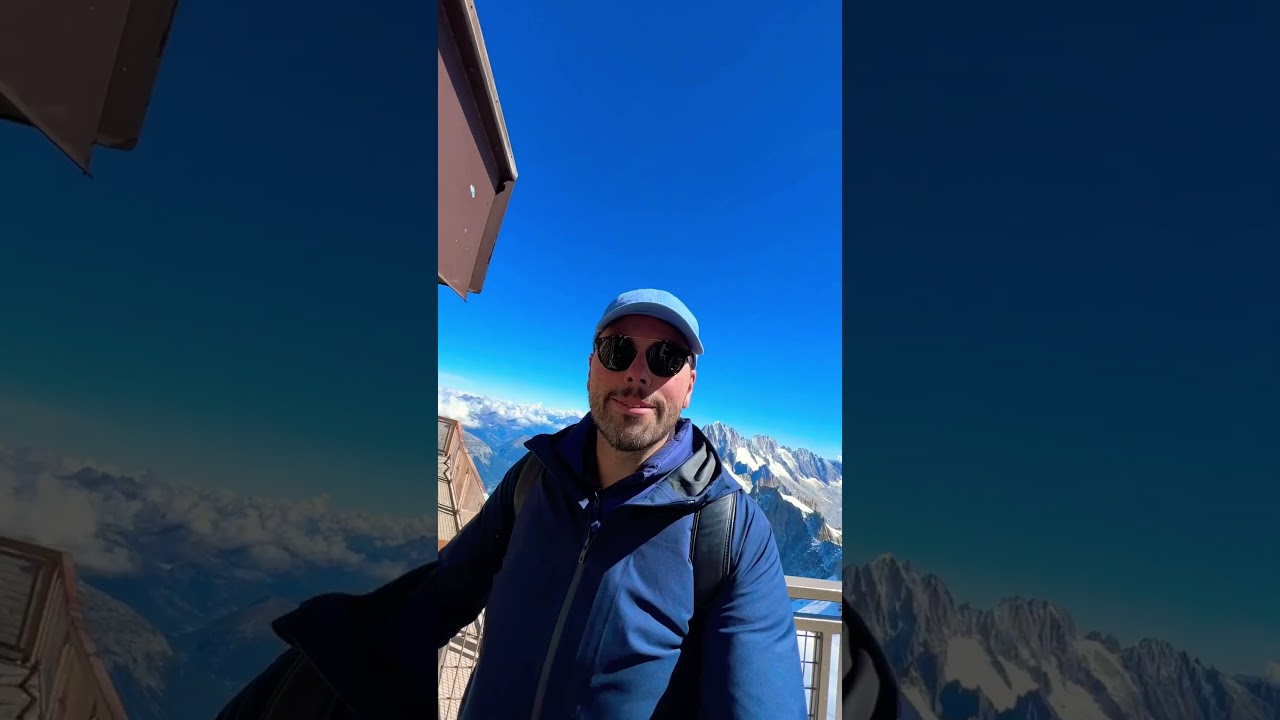 Would you climb these steps in the French Alps?