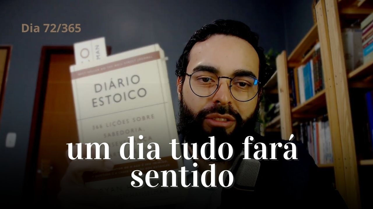 Todo o sofrimento fará sentido desde que você entenda isso