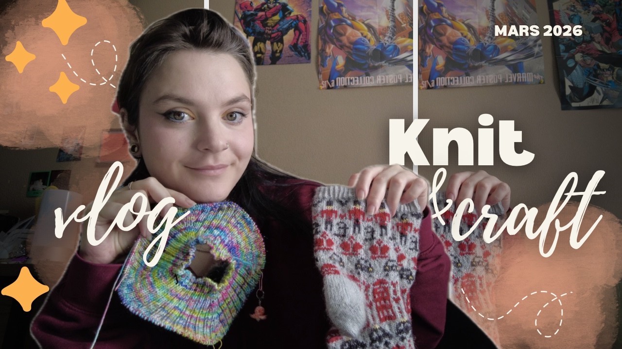 CHAUSSETTES TERMINÉES EN EXPRESS & NOUVEAU PROJET ✨🧶