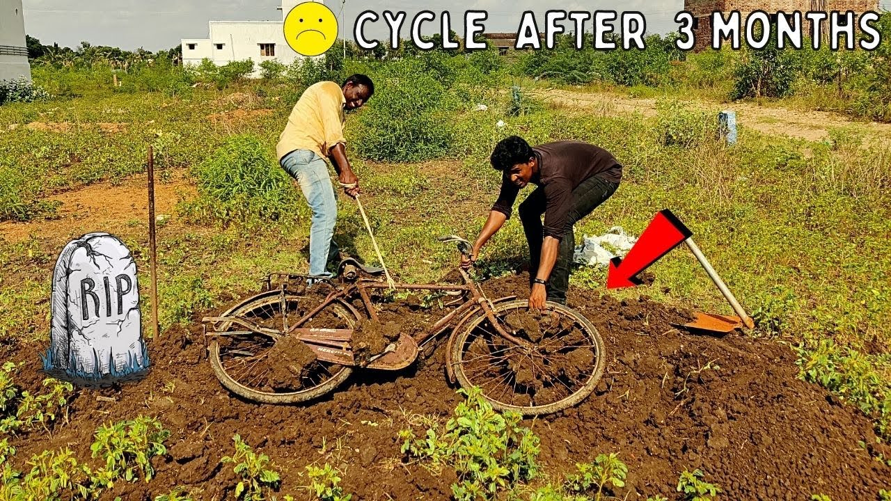 Underground Cycle After 3 Months🤯| என்னுடைய சைக்கிளுக்கு என்னாச்சு!🥲 | Vijay Ideas