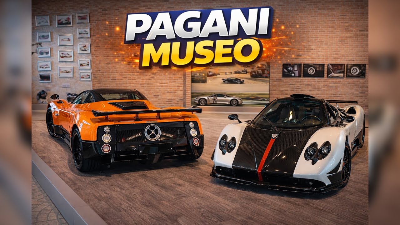 Walking Inside Pagani Museum | Zonda, Huayra & Pure Italian Art 🇮🇹❤️👍 , #pagani #italy #automobile