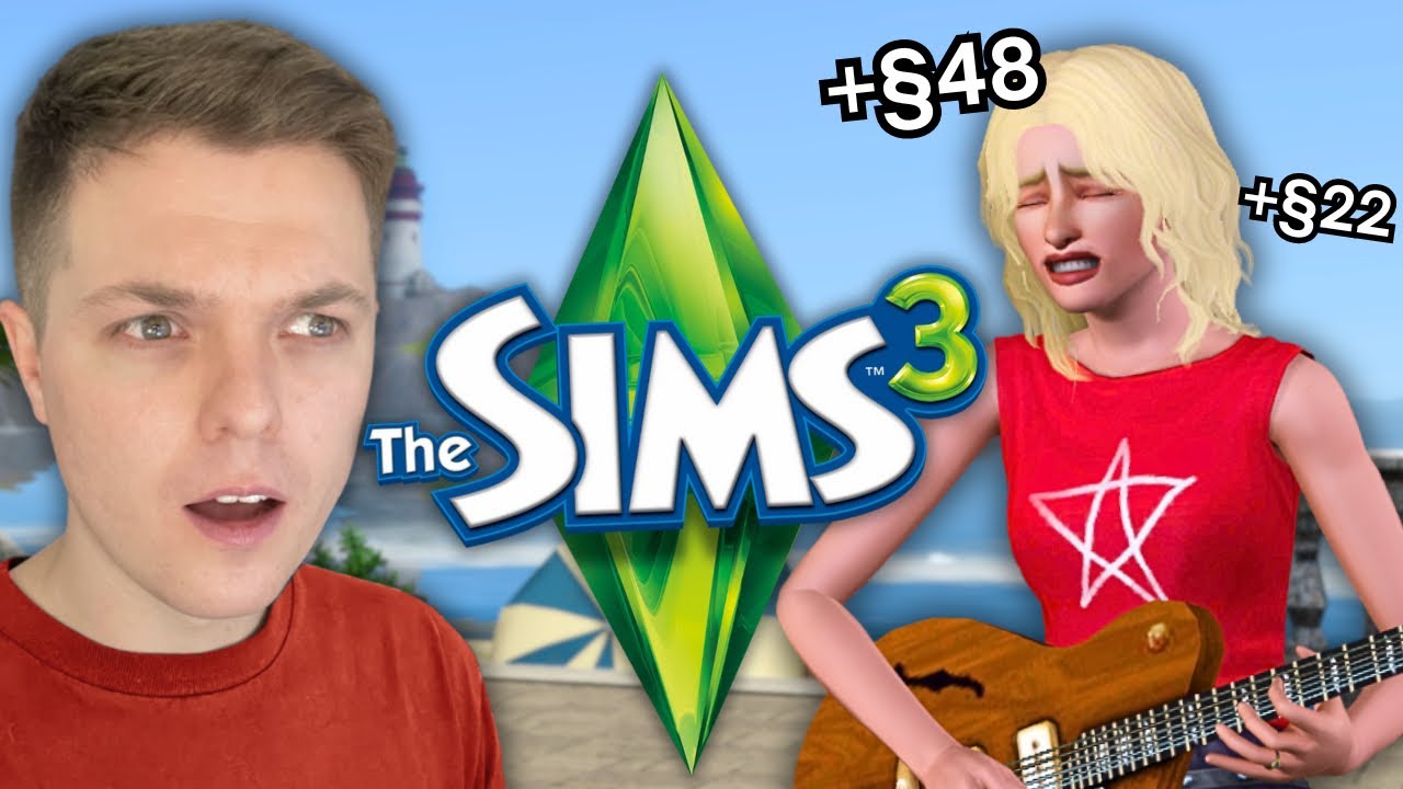 Может ли сим выжить, играя только на гитаре в The Sims 3?