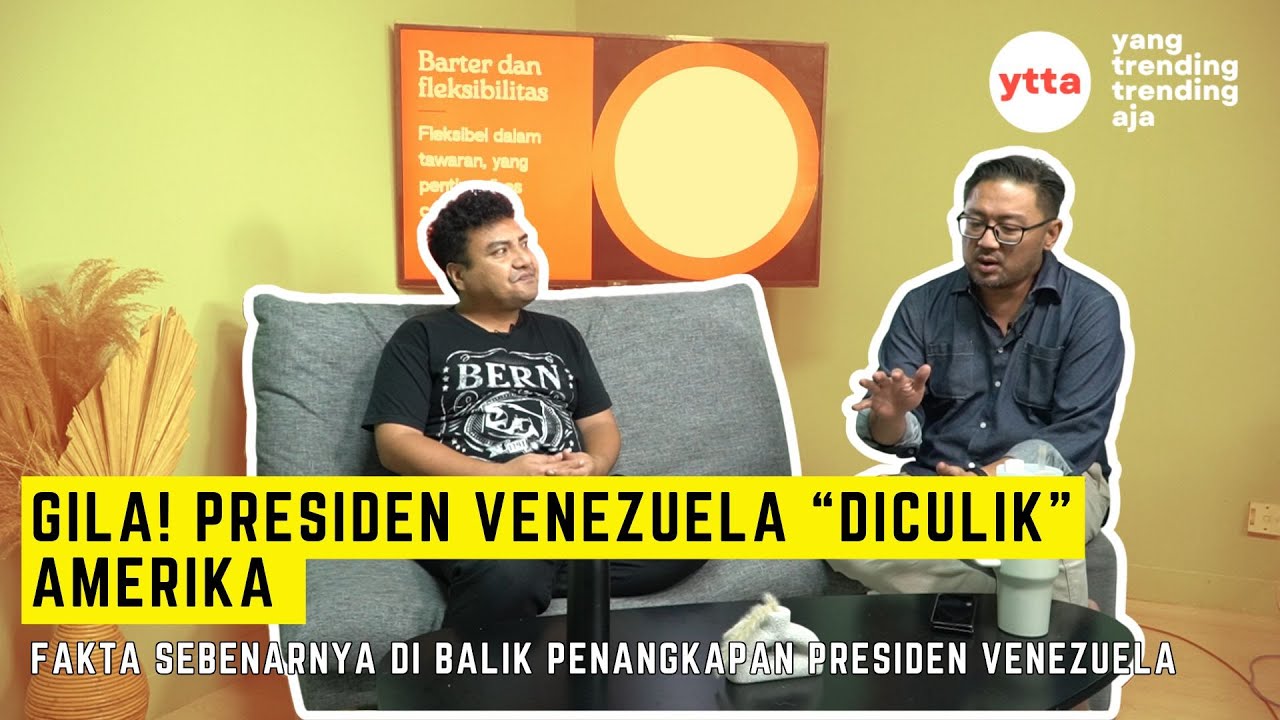 NEGARA DIJARAH TERANG-TERANGAN? AMERIKA CULIK PRESIDEN VENEZUELA!