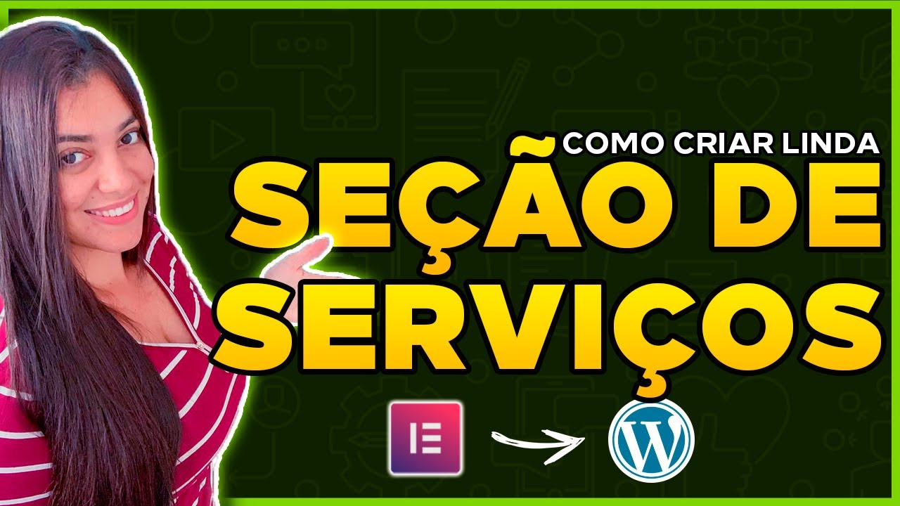 Como Criar uma SEÇÃO DE SERVIÇOS (BONITA) com Elementor #DicaDeDesign