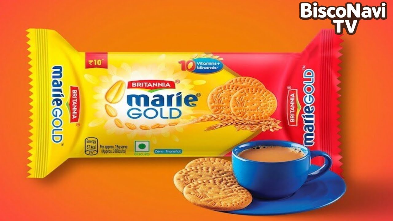 Marie Gold Biscuit Unboxing ASMR | Satisfying Crunchy Biscuit Sounds