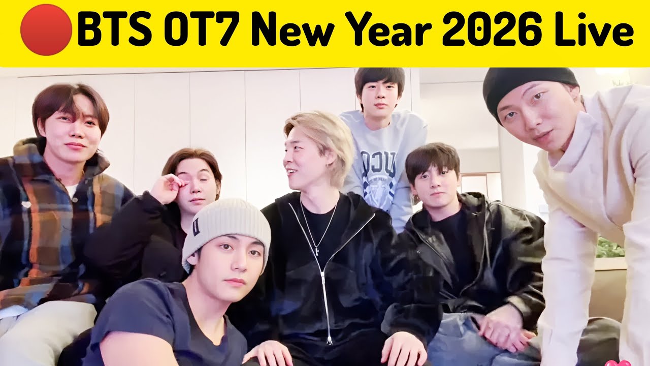 [MULTI SUB]🔴BTS OT-7: New Year 2026 Weverse Live Stream💜 #bts 