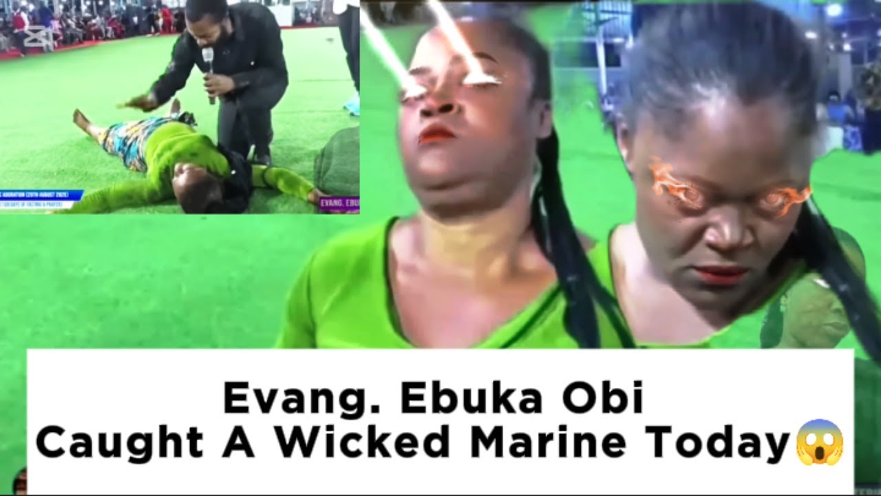 Ebuka Obi Caught A Wicked Mami-Water In The Church Today Wonders Shall Never End 😱😯.